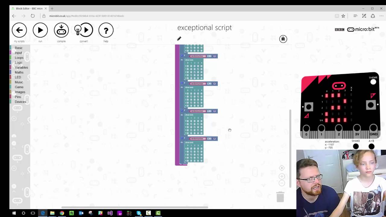 Tutorial 1 - microbit dice tutorial