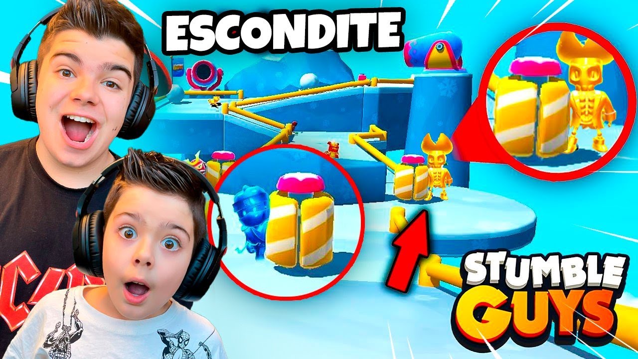 ESCONDITE HACKER EN STUMBLE GUYS!!!