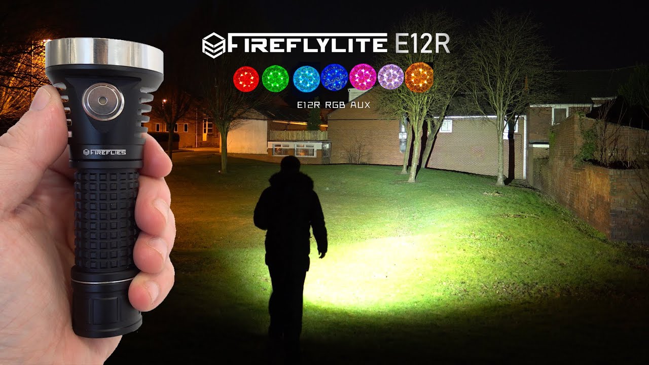FIREFLYLITE E12R - New XPL-HI 5000K version - RGB lights - Type C charging - Andúril II