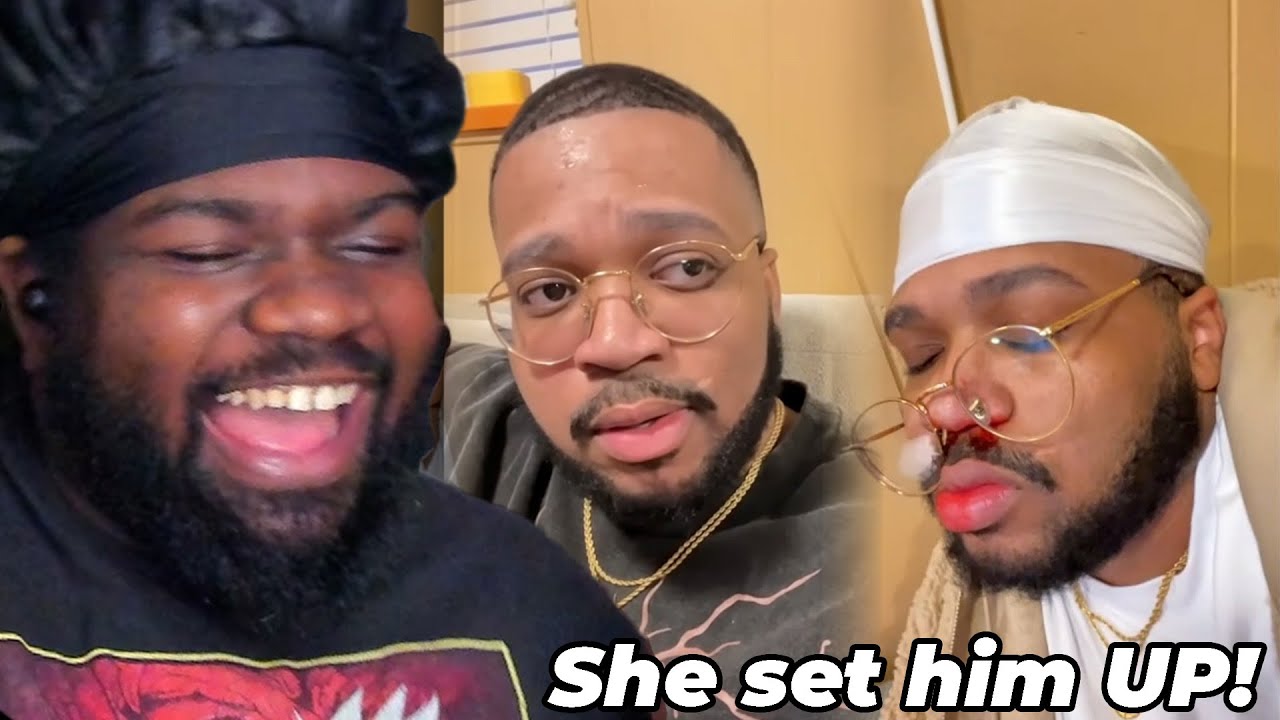 She gotta break up with him! When you lose a fight in front of your girlfriend @trarags REACTION