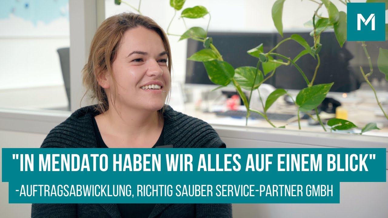 Auftragsabwicklung berichtet über Mendato (Richtig Sauber Serive-Partner GmbH)