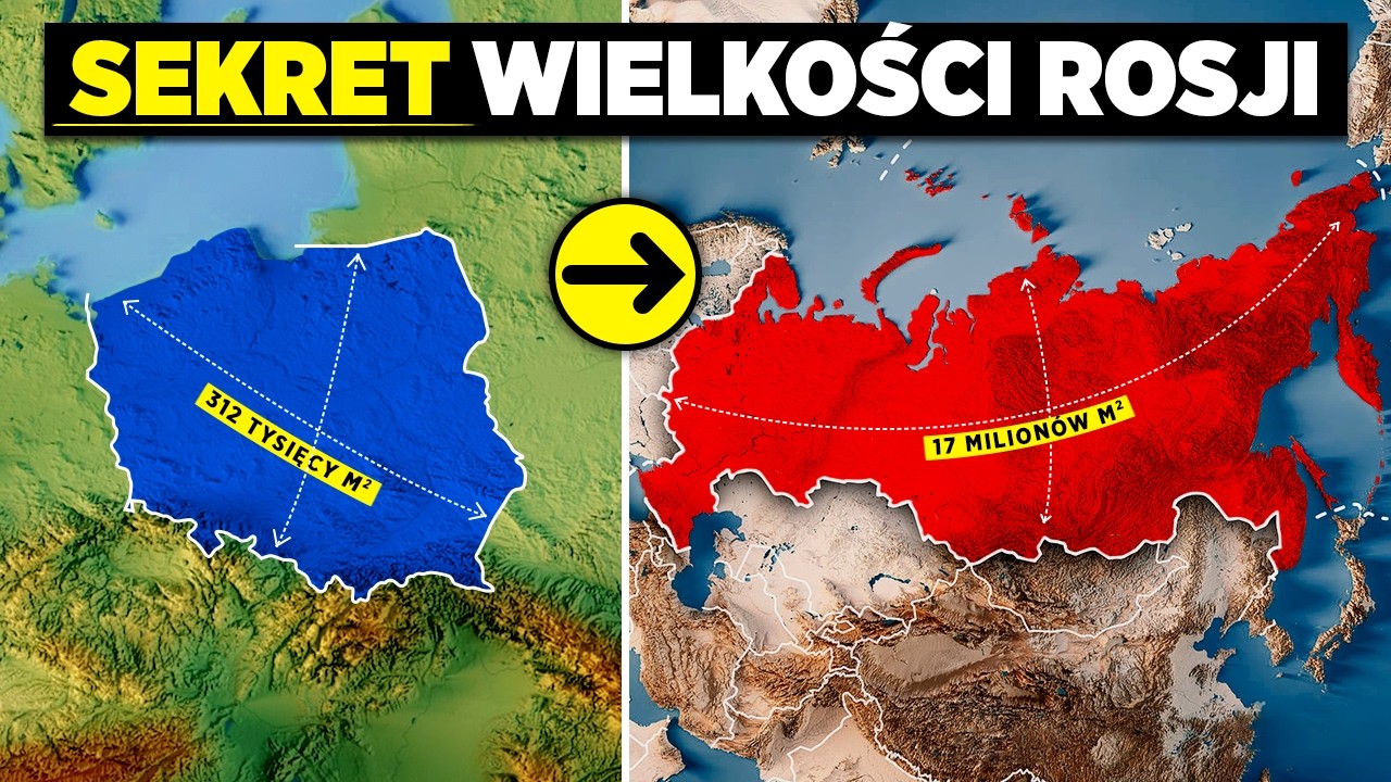 Dlaczego Właściwie ROSJA Jest TAK OGROMNA?