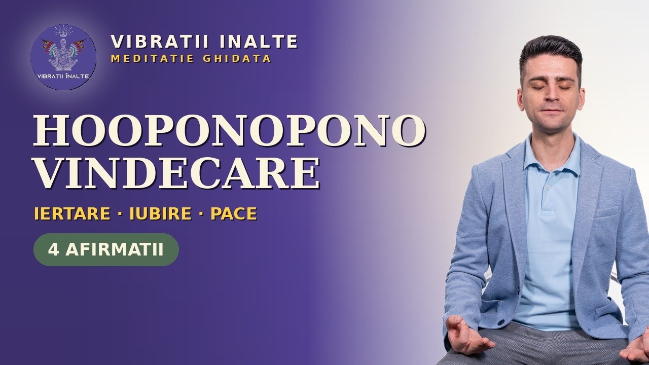 Ho’oponopono - Vindecare profunda 2025 – Imi pare rau - Iarta-ma - Multumesc - Te Iubesc