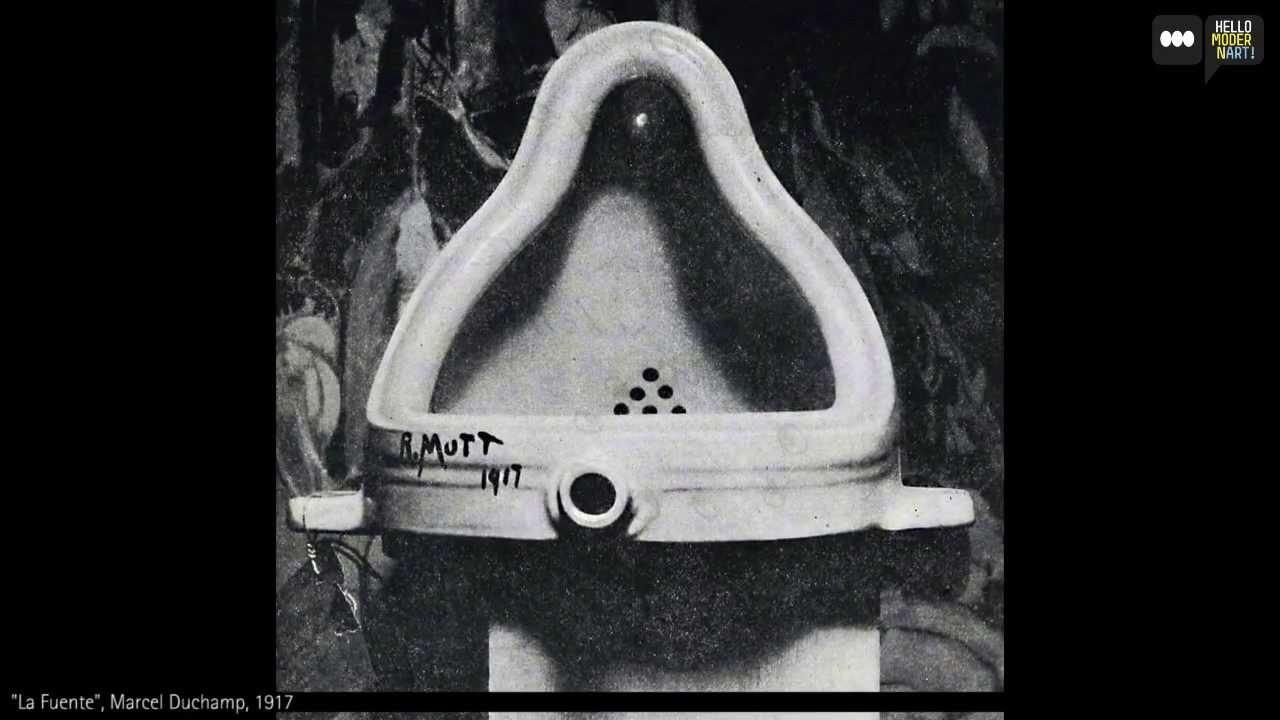 Fountain, Marcel Duchamp (1917)