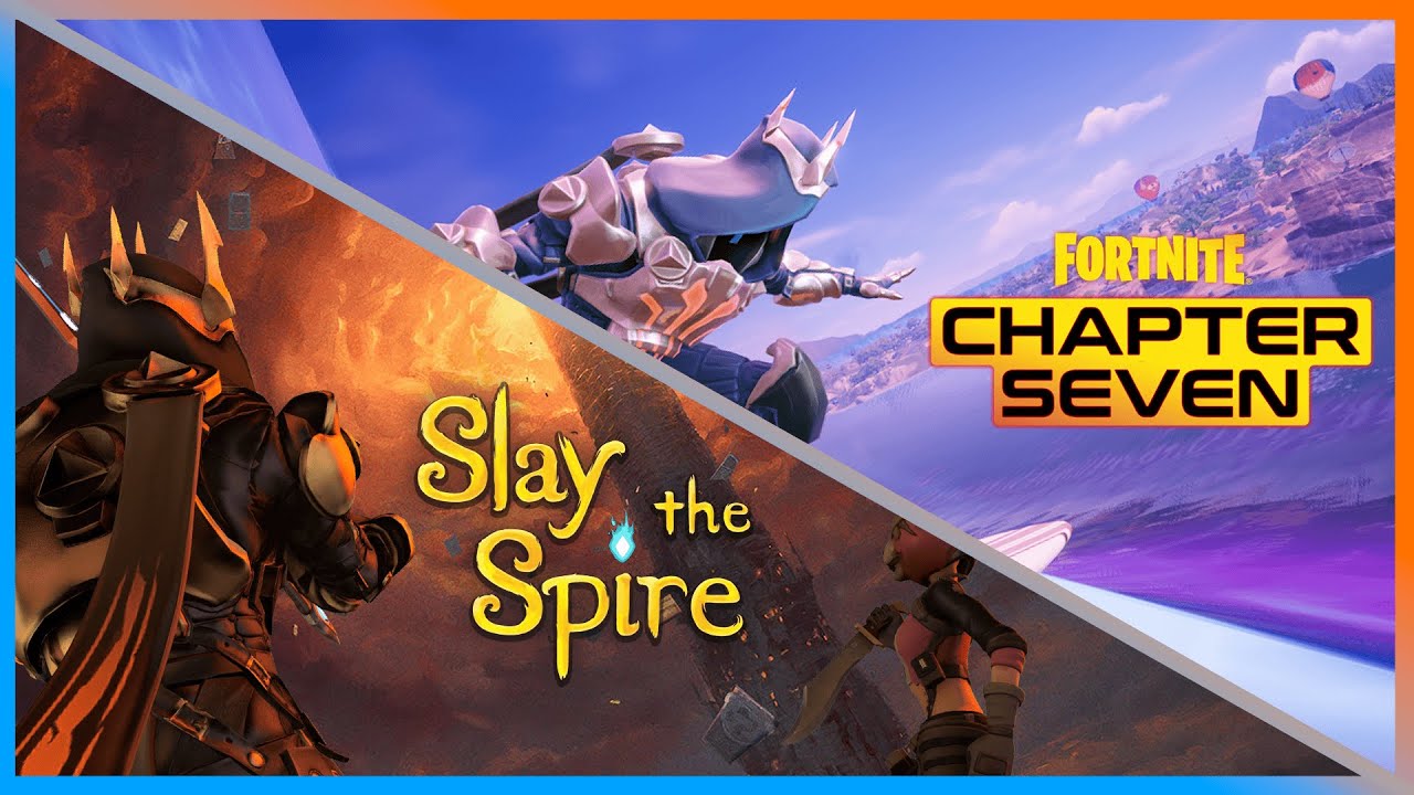 Playing Slay The Spire and Fortnite Chapter 7!