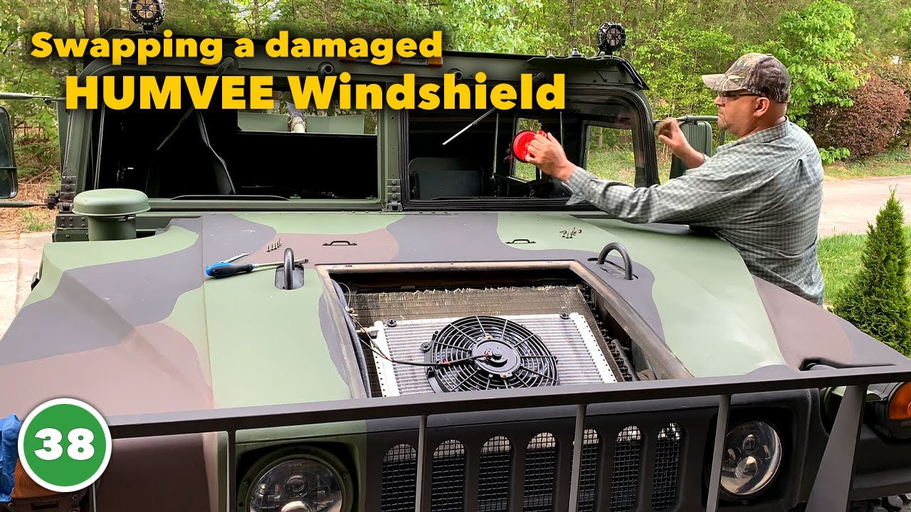 How to install a Humvee Windshield?