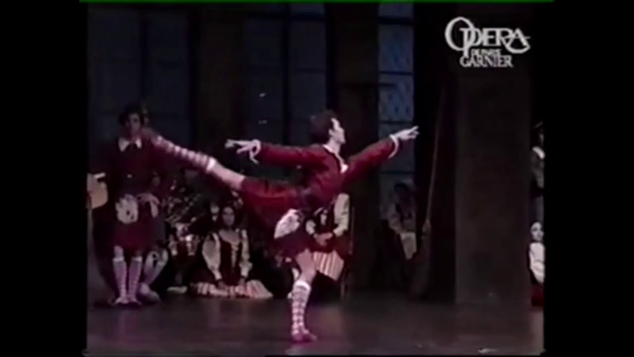 La Sylphide (Lacotte, POB, 1992) -  Legris, Averty, Loudières