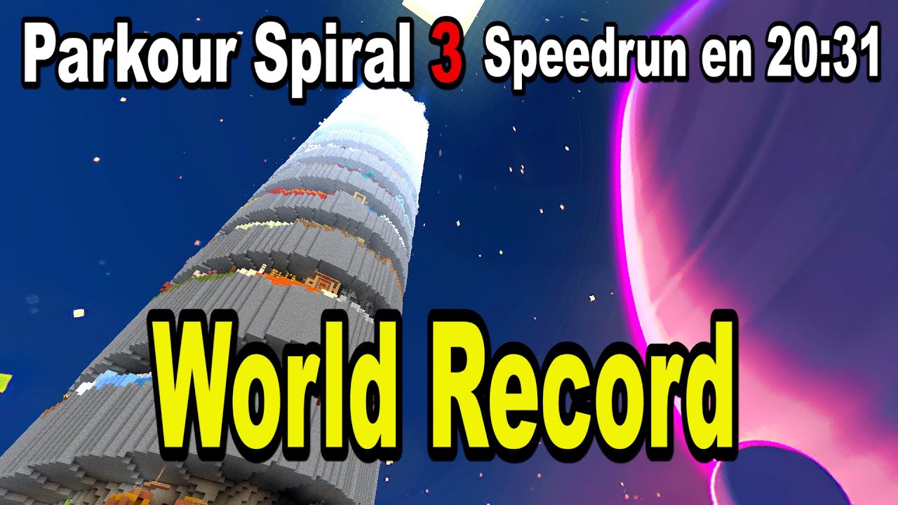 🏆Parkour Spiral 3 Speedrun en 20:31 [World Record]🏆