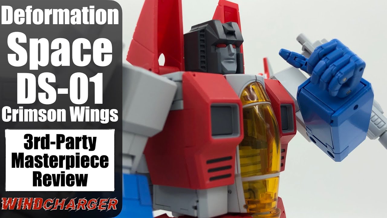 Transformers Masterpiece Review: Deformation Space DS-01 Crimson Wings (Starscream)