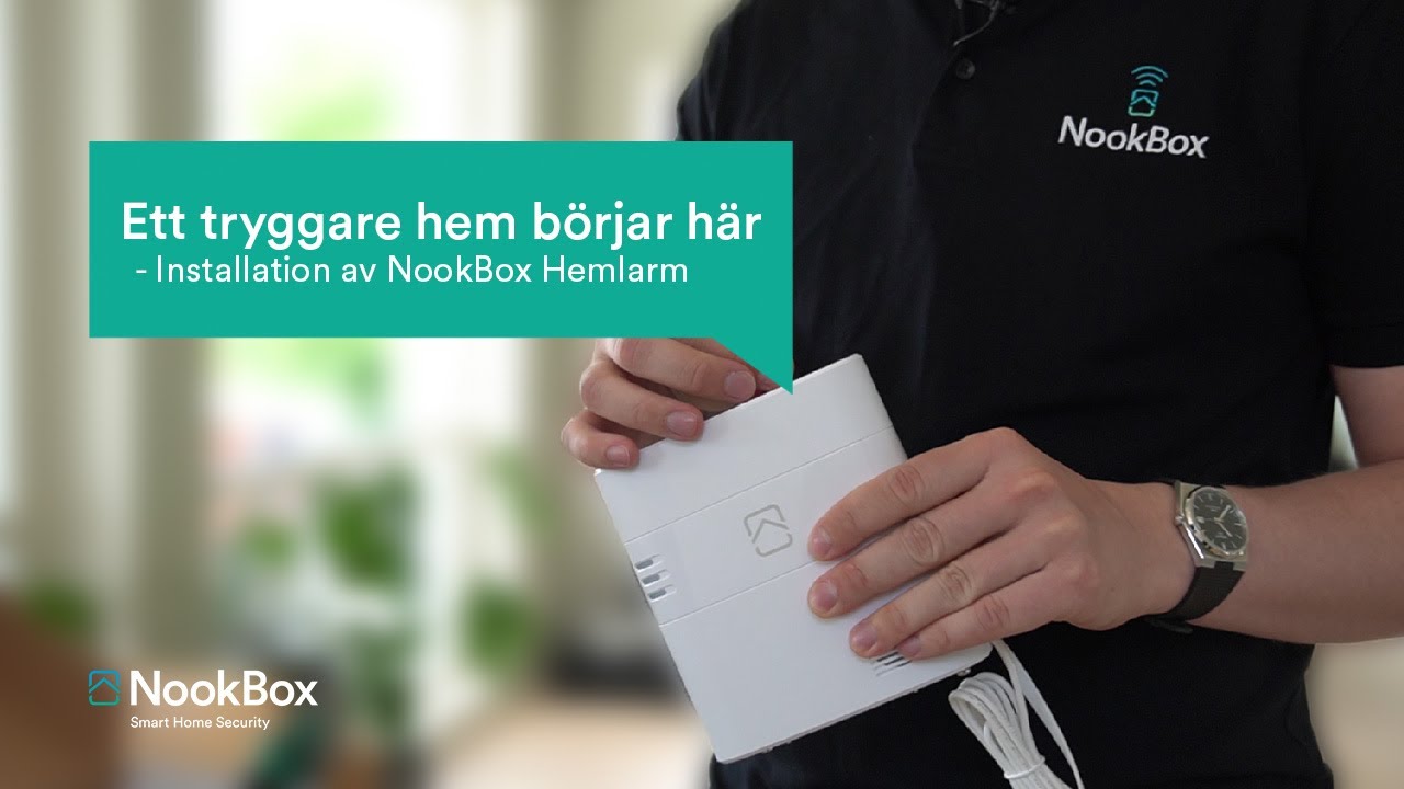 Installation av NookBox Hemlarm