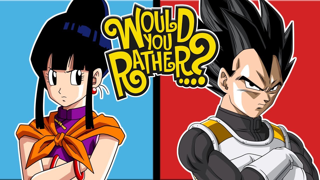 Vegeta And Chi Chi Play Would You Rather?