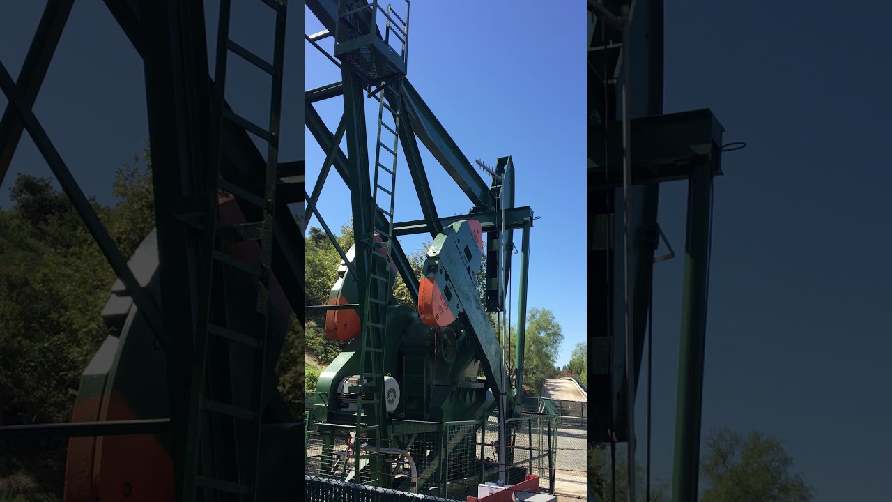 Signal Hill Discovery Well Park Lufkin Mark II Oil Well Pump Jack