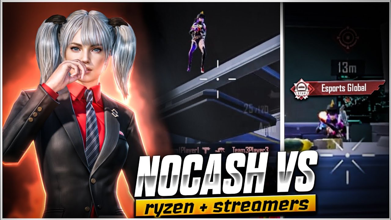 NOCASH vs RYZEN & Famous Streamers on 
