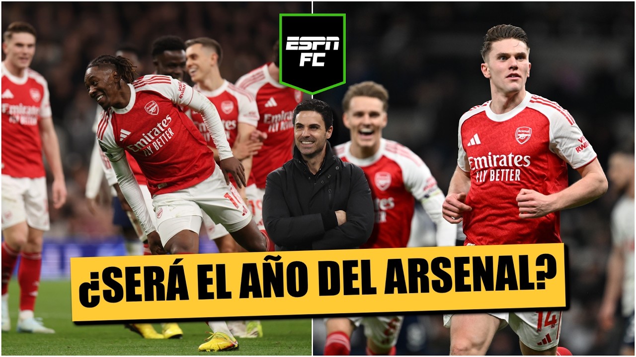 ARSENAL domina el DERBI DEL NORTE DE LONDRES y mantiene el LIDERATO en la PREMIER LEAGUE | ESPN FC
