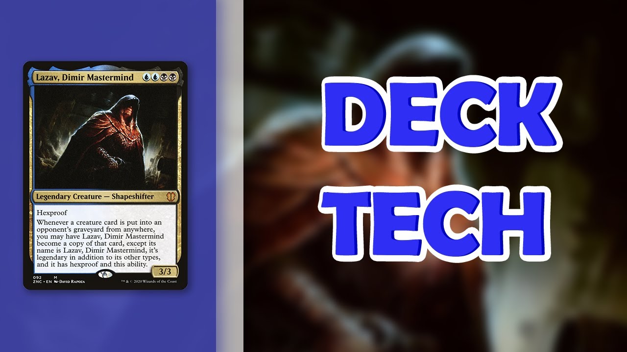 РАЗРУШИТЕЛЬНАЯ БЮДЖЕТНАЯ КОЛОДА-КОПИР! | Лазав, мастер Димира | Deck Tech | EDH | MTG | Командир