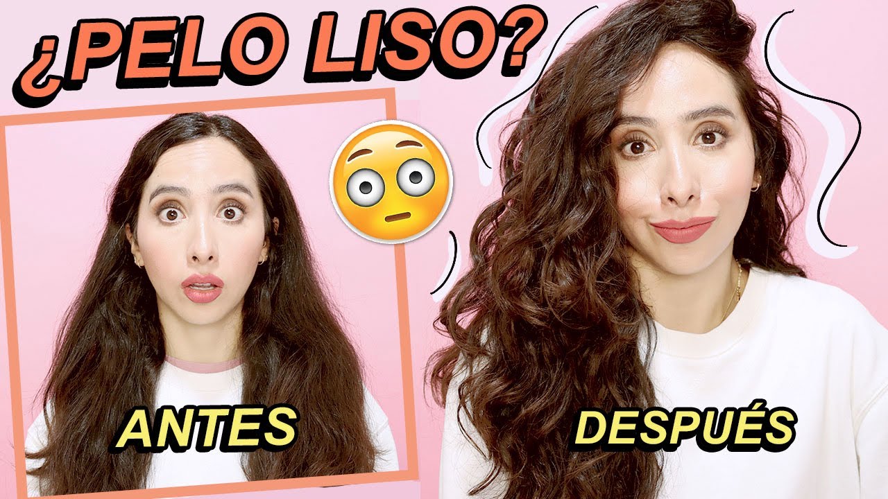 Tu cabello LISO ESPONJADO puede ser un ONDULADO PRECIOSO 🤩