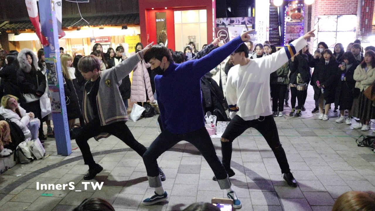 181123 InnerS 홍대 버스킹 MONSTA X - Shoot Out