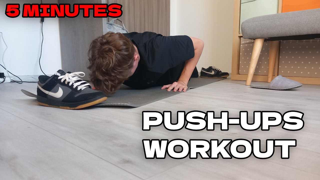 5 Minutes PUSH-UPS Workout
