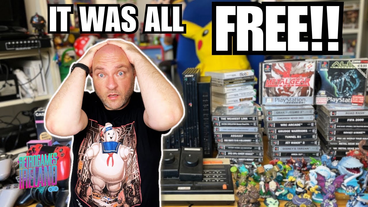 Unboxing An Epic Collection Of Games, Consoles, And Retro Goodies!