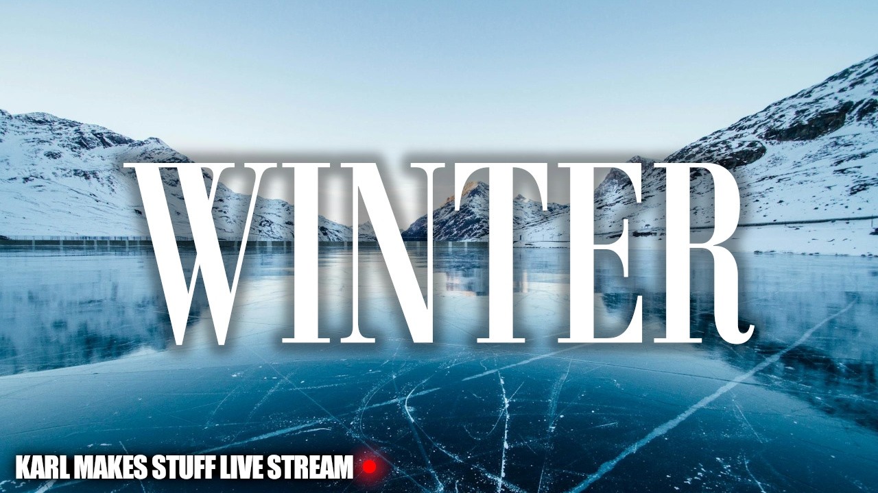 The Winter Crafting Challenge (and maybe some painting)