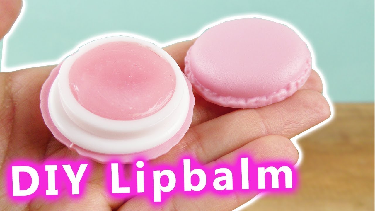 DIY Macaron Lipbalm selber machen | DIY Sommer Idee | Super einfache Lippenpflege in Macaron