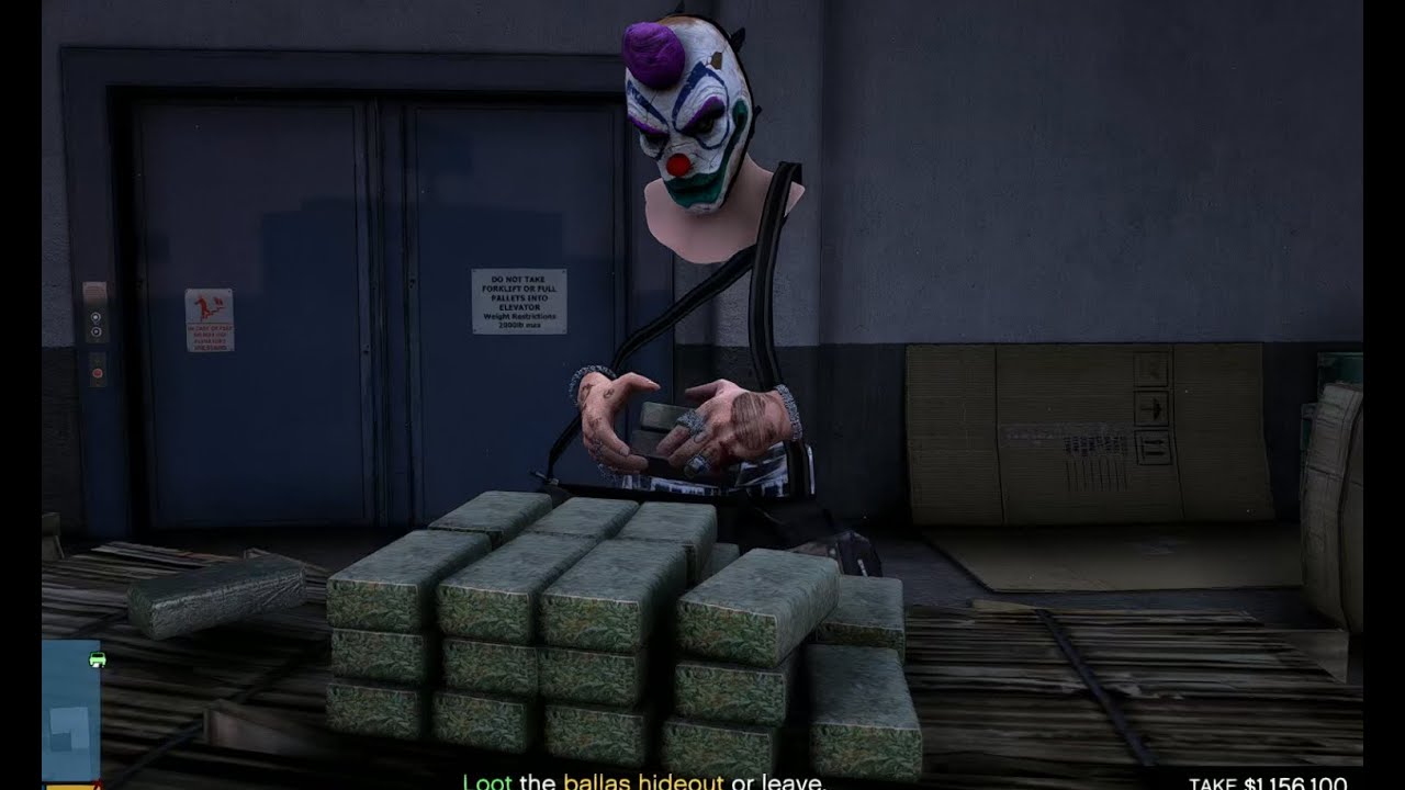 Ballas heist GTA V