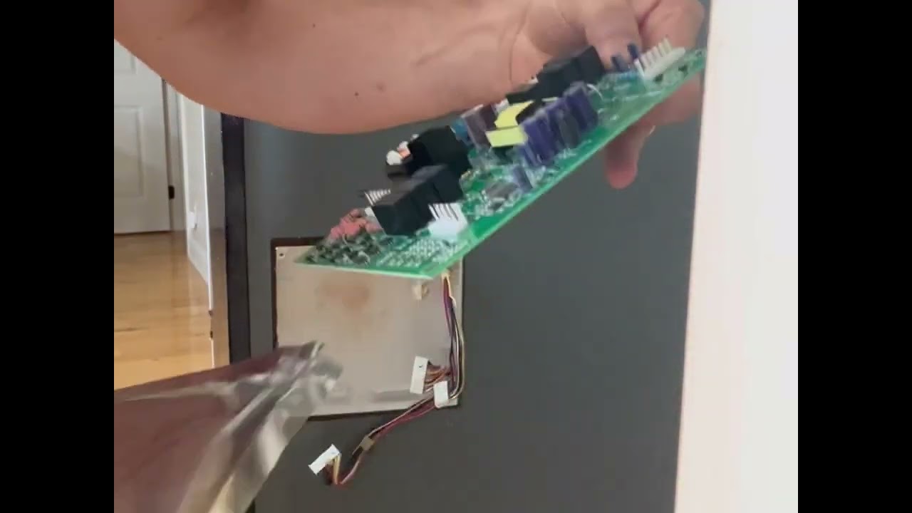 Step-by-Step Guide for replacing a High Voltage Circuit Board on a Maytag Fridge Model #MFI2568AES