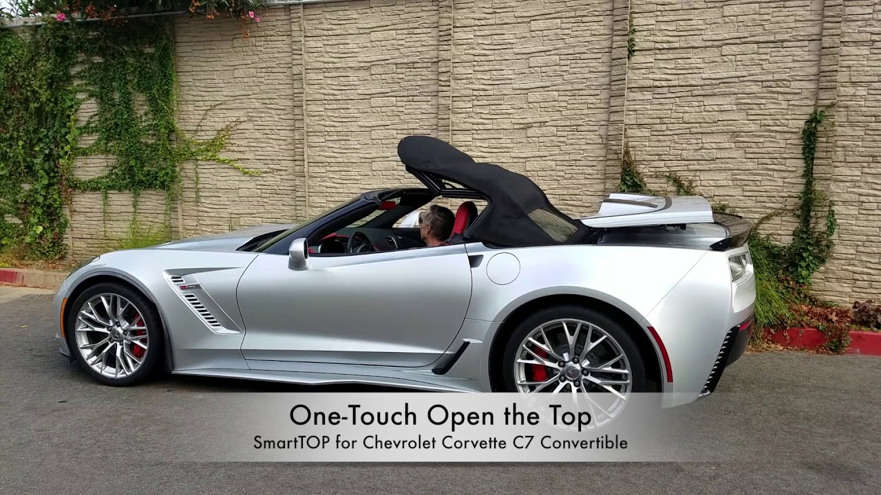 mods4cars SmartTOP for Chevrolet Corvette C7 Convertible - One-Touch open / close / Remote Top