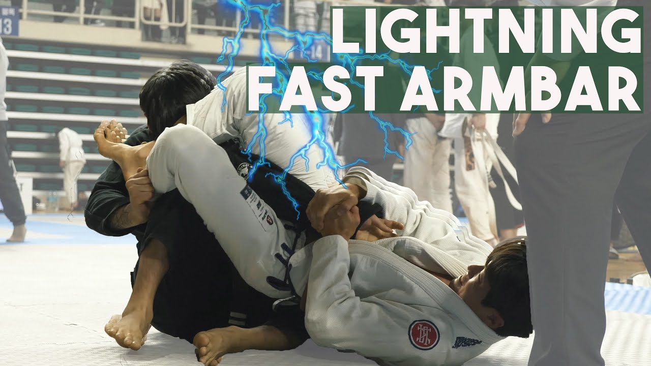 Sneaky armbar setup from collar sleeve guard (breakdown)