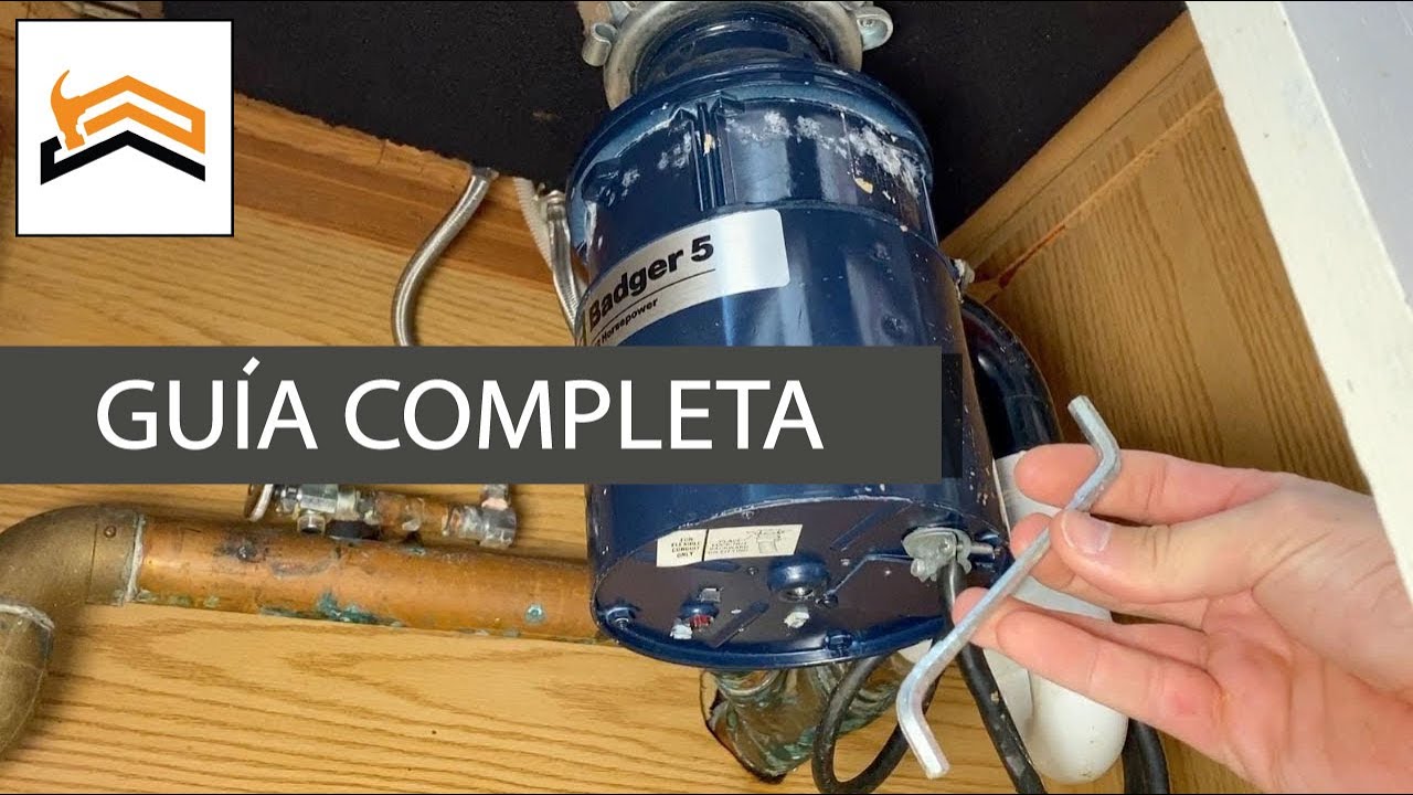 Cómo reparar un triturador de basura | No gira / zumbido / No se Usa Durante Años