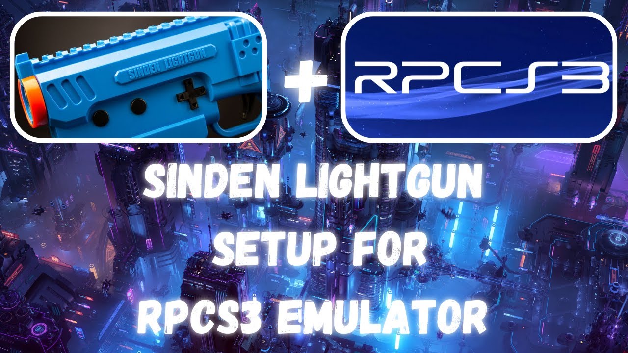 Sinden Lightgun Setup with RPCS3 (PlayStation 3)