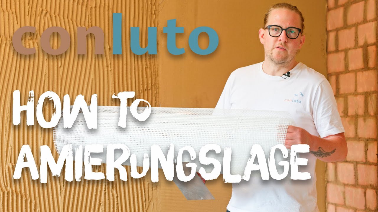 HOW TO: Armierungslagen mit conluto Lehm Klebe- und Armierungsm&ouml;rtel