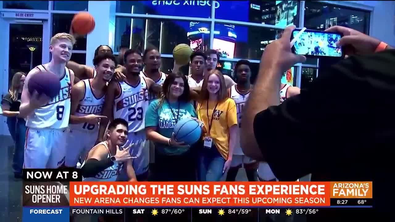Phoenix Suns fans experience upgraded at Footprint Center
