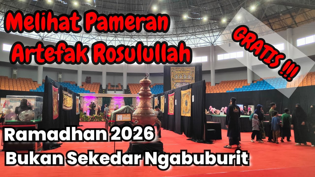 Wisata Religi GRATIS ‼️Melihat Pameran Artefak Rosulullah SAW Dan Para Sahabatnya 