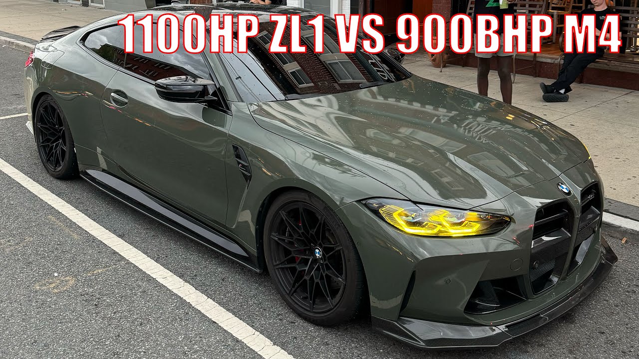 1100HP CAMARO RUNS INTO THE WRONG BMW M4 COMPETITION ON THE WAY TO A CAR MEET… (POV)