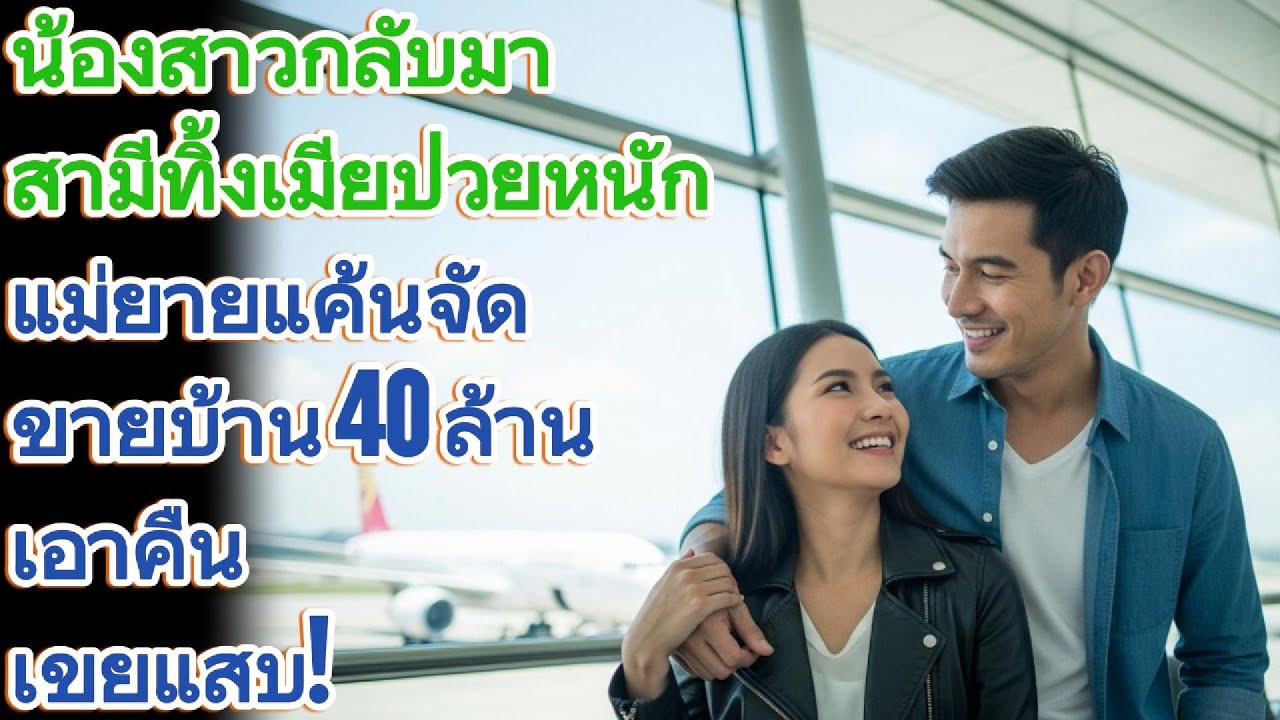 น้องสาวกลับมา สามีทิ้งเมียป่วยหนัก แม่ยายแค้นจัด ขายบ้าน 40 ล้าน เอาคืนเขยแสบ!