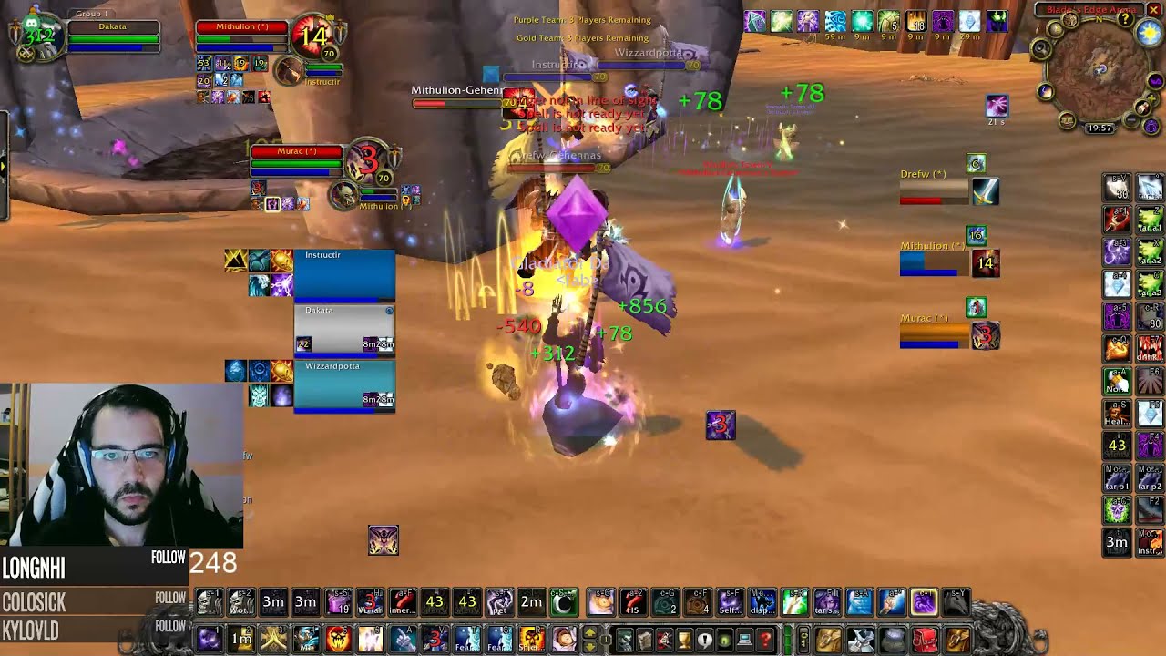 Turbo Melee vs Turbo Casters! | Shadow Priest Shatterplay Arena TBC Classic