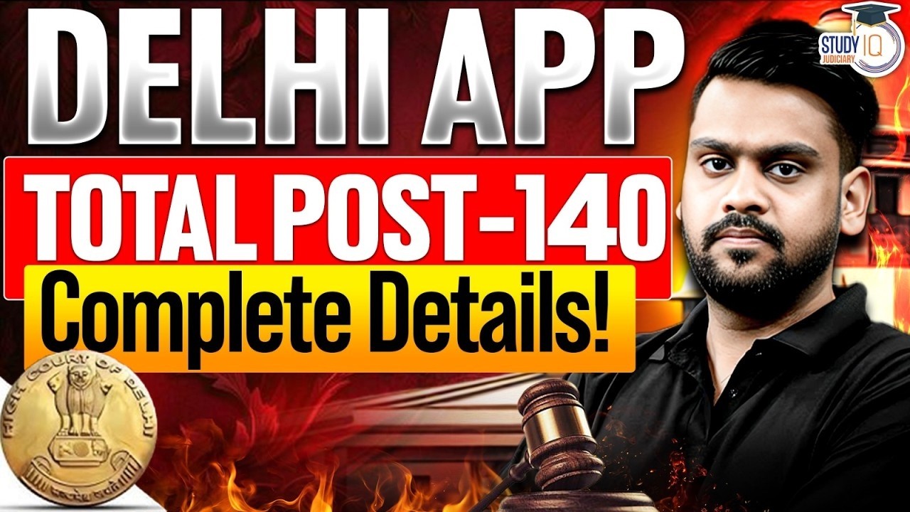 Delhi APP 2026 | Total Vacancies Update | Details by Nishank Sir