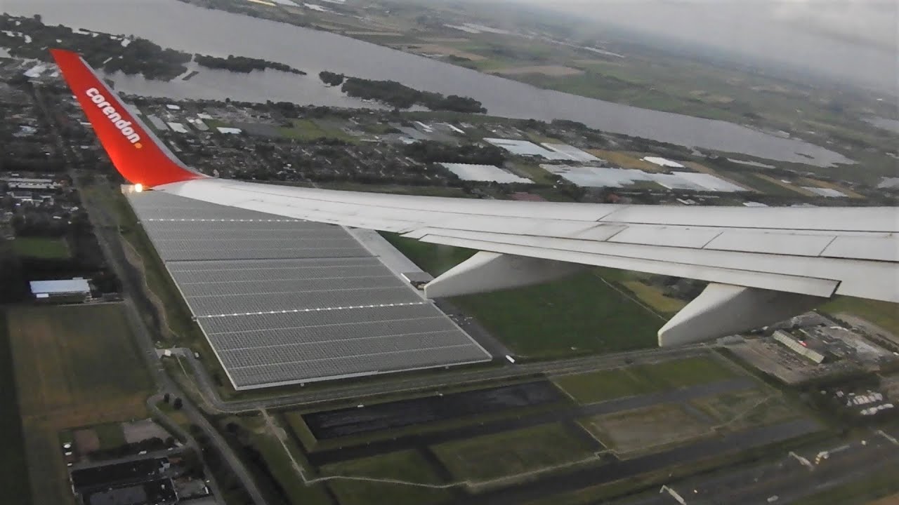 Amazing Sunrise! Corendon B737-800 Departure out of Amsterdam Schiphol HD