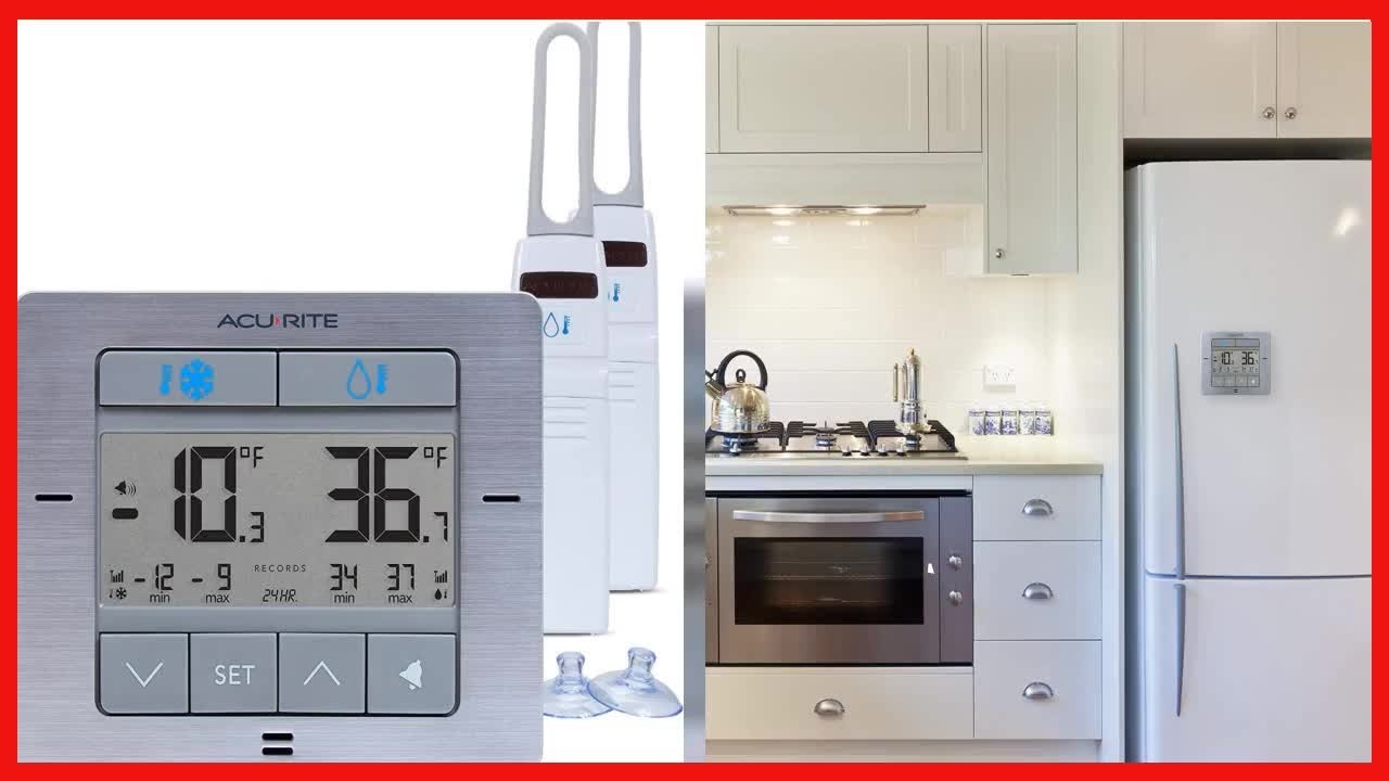 Keep Your Food Safe with This Dual Wireless Digital Thermometer for Fridge and Freezer