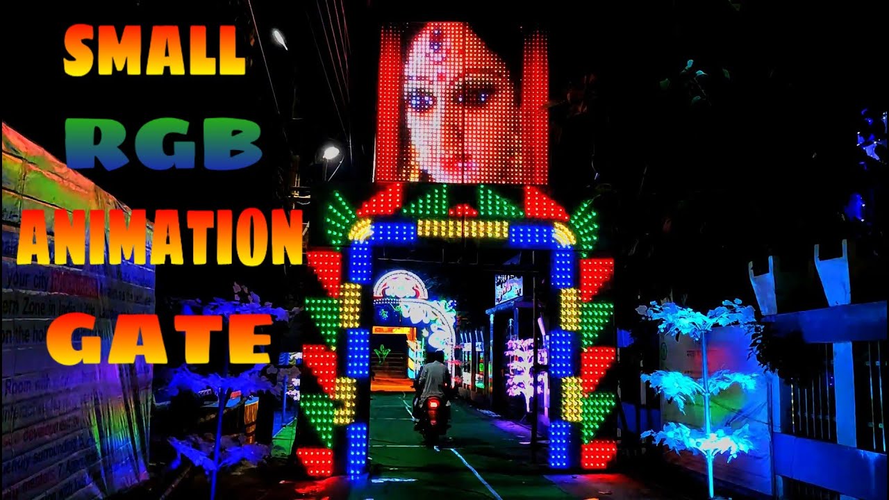 Small RGB Pixel animation gate
