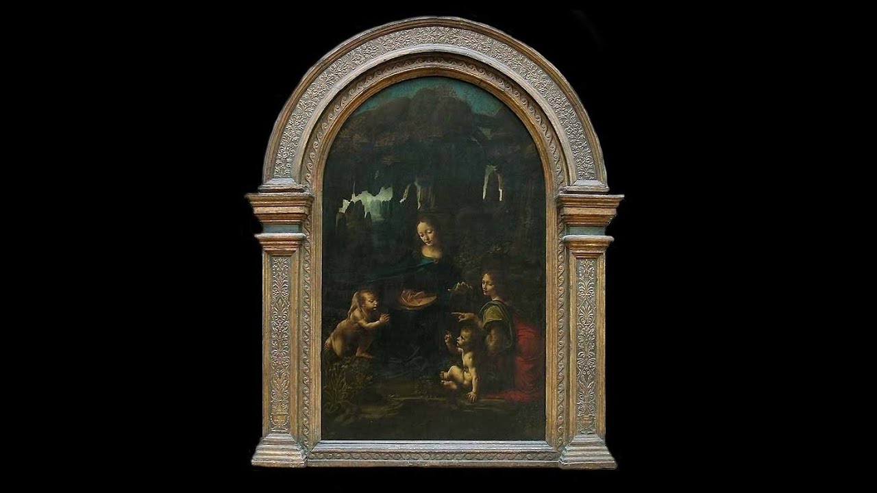 Virgen de las Rocas, de Leonardo.