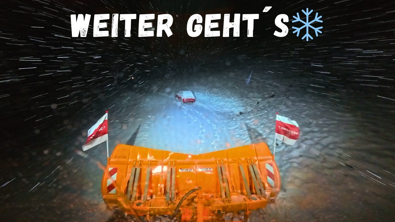 ❄️Teil 2 - Neuschnee vom 03.01.26❄️Schneeräumung | Winterdienst in den Zillertaler Alpen