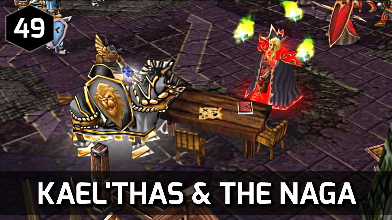 Warcraft 3 Story ► Kael'Thas meets Lady Vashj - Human Campaign