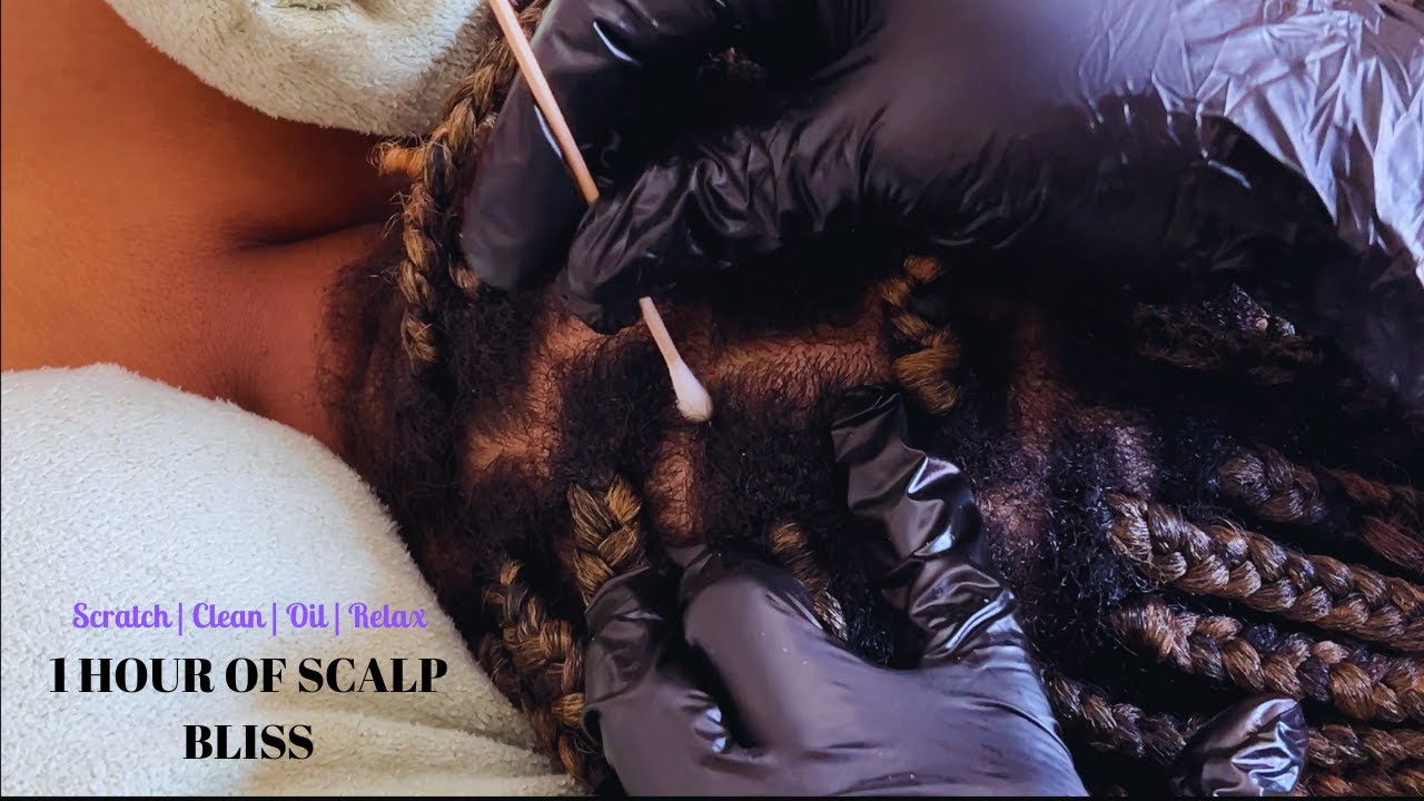 One Hour of Real Scalp Cleaning, Scratching & Massage | Deep ASMR for Sleep, Tingling & Relaxation