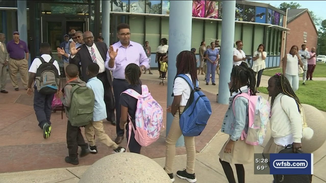VIDEO: Bloomfield students head back to school