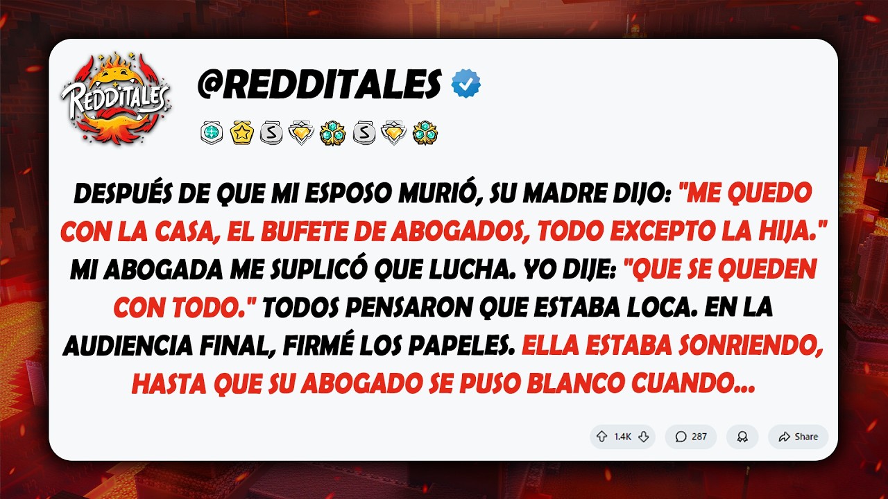 Les di a los ambiciosos herederos todo lo que querían. Su abogado leyó una línea y se puso pálido...