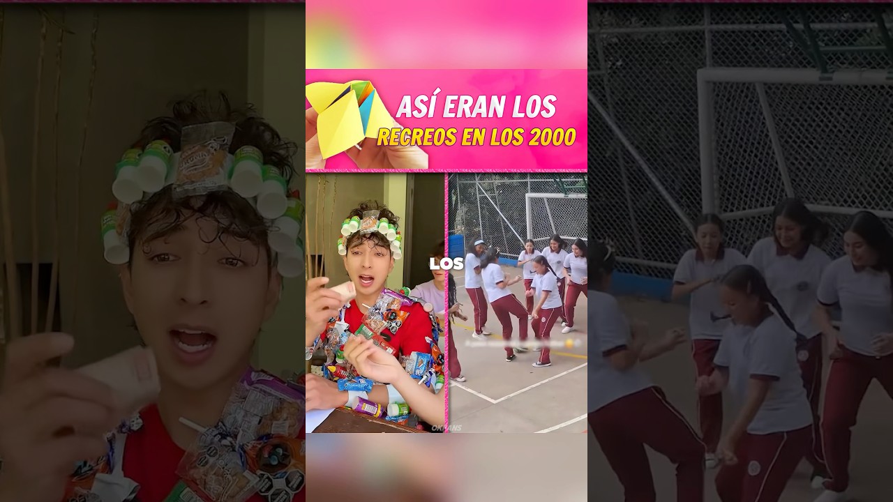 As&iacute; eran los &ldquo;Recreos escolares&rdquo; en los 2000s parte: 1 #Recreos2000s #Infancia2000s #NostalgiaPura