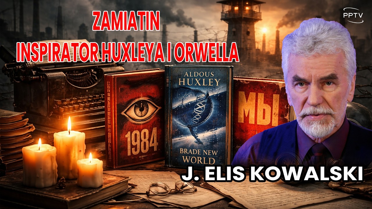 💥 To ON stworzył „1984” przed Orwellem! Zamiatin i narodziny dystopii, która zmieniła świat.