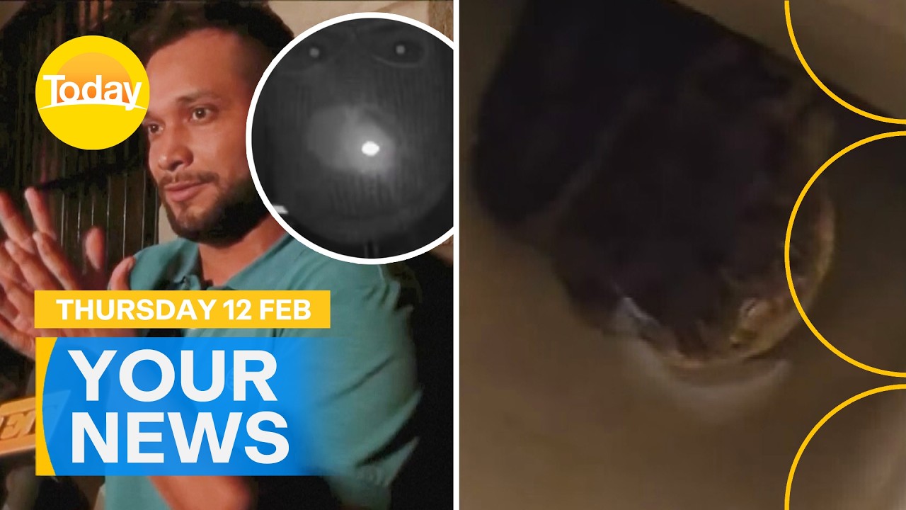 Your News | Twist in disappearance of TV host’s mum; Python spotted in toilet | Today Show Australia